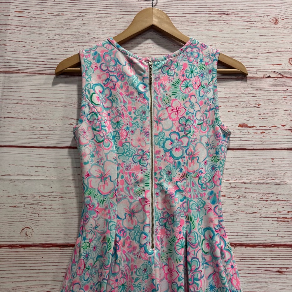 Lilly Pulitzer Kinsey Dress in Resort White Love Bug Sz XS - Picture 11 of 13